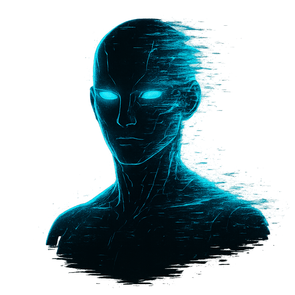 Decorative glitch background